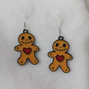 Halloween punk voodoo pin